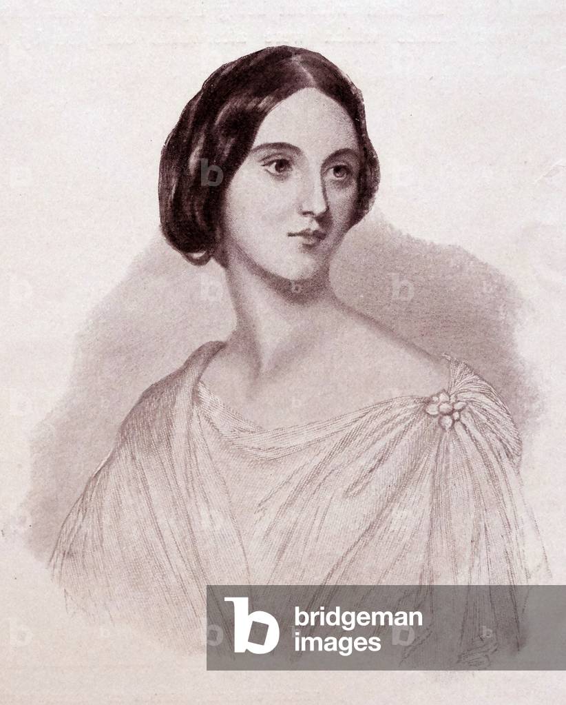 Image of Engraving depicting Lady Elizabeth Hay-Drummond 1860