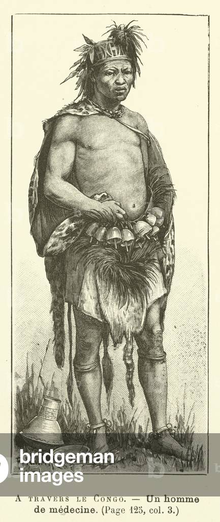 "A Travers Le Congo (Gravur)" 1801 von French School, b/w