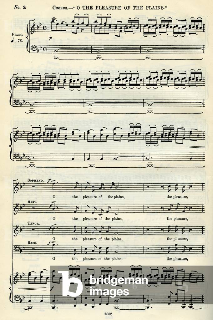 "George Frideric Handel Partitur", b/w