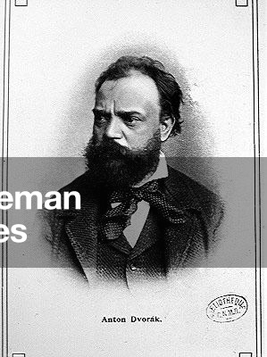 Porträt von Anton Dvorak (1841-1904) (Gravur)