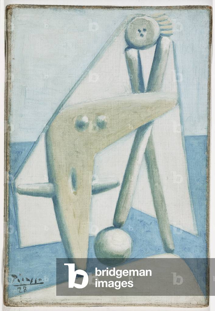 Bagnatore, Progettazione per un Monumento (Dinard) 1928 (olio su tela)