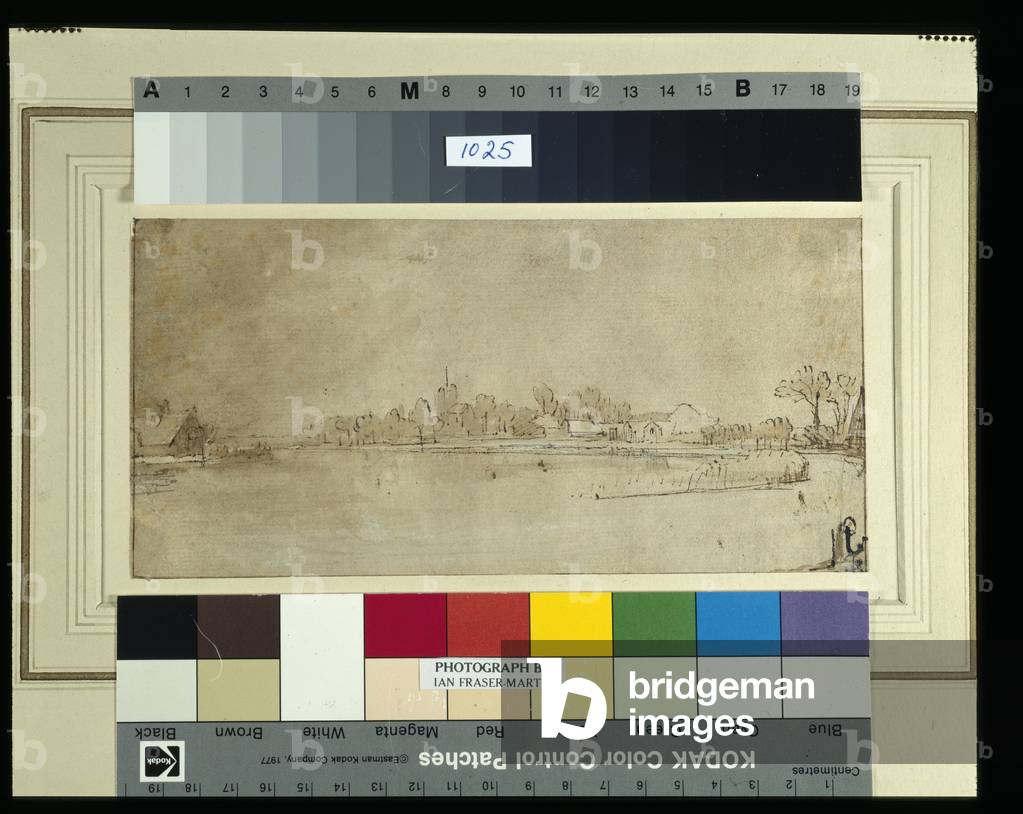 L'Amstel près de Kostverloren 1651 par Rembrandt Harmensz. van Rijn