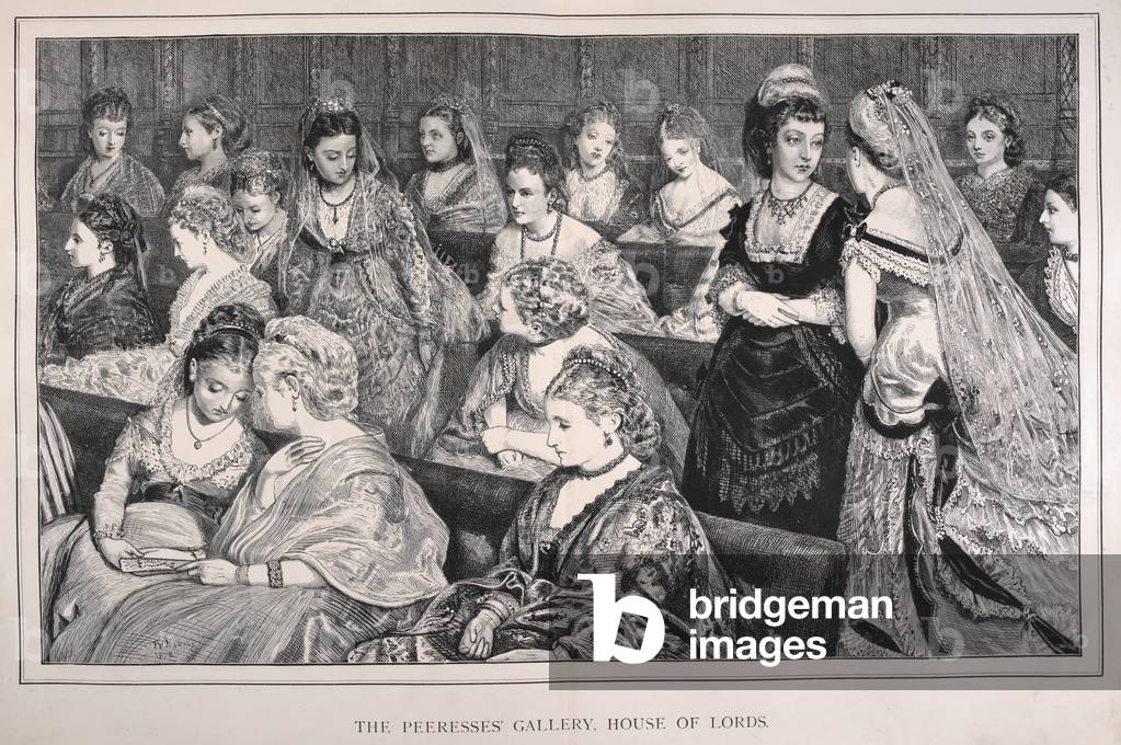 «La galleria delle pari nella Casa dei Signori».