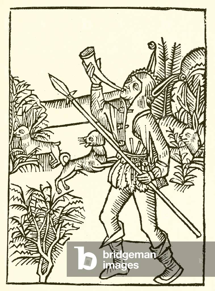 Aus Alexander Barclays “Schiff der Narren”, 1509 (Gravur)