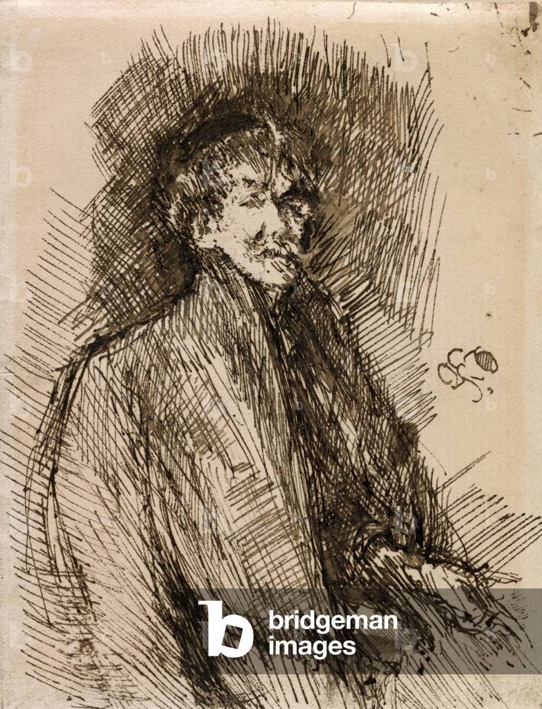 autoritratto di Whistler, 1875