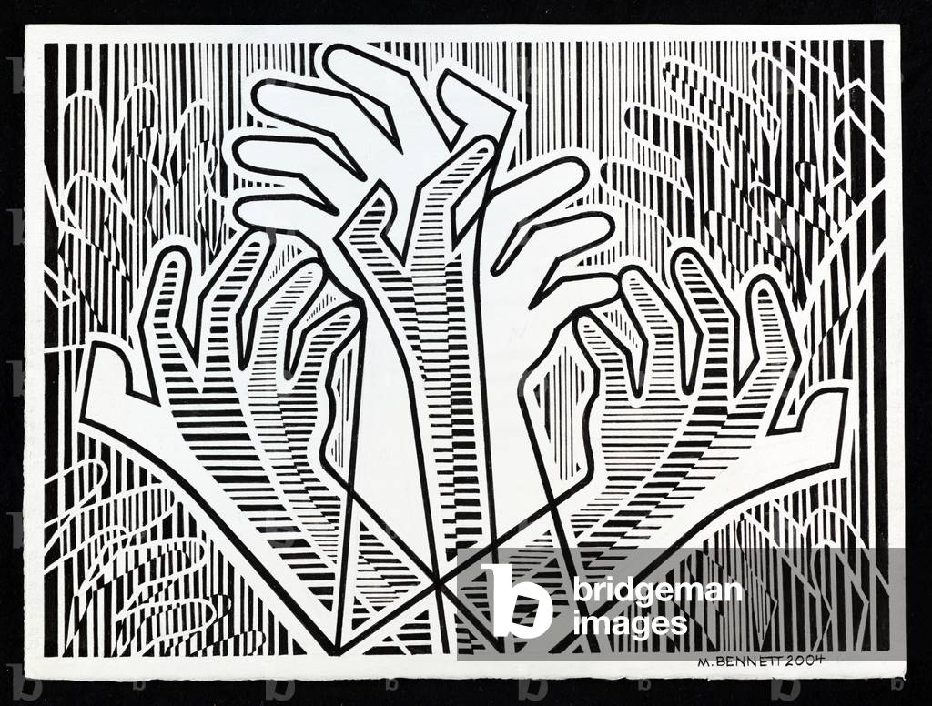 Image of Drawing depicting Untitled (drawing) by Manuel Bennett