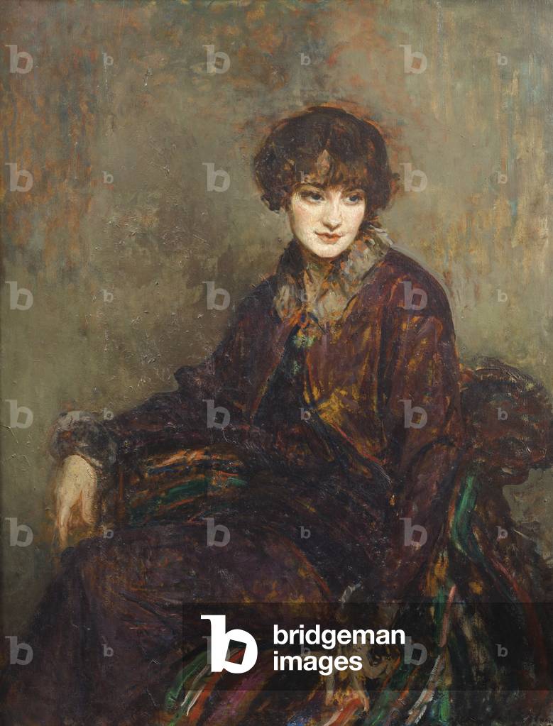 Ritratto di Daisy Fellowes, née Marguerite Decazes de Glücksbierg (1890-1962) (olio su tela)