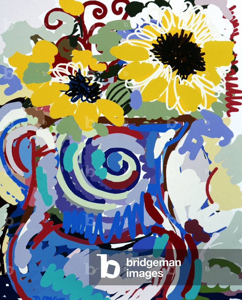 Brocca con fiori (computer graphics)