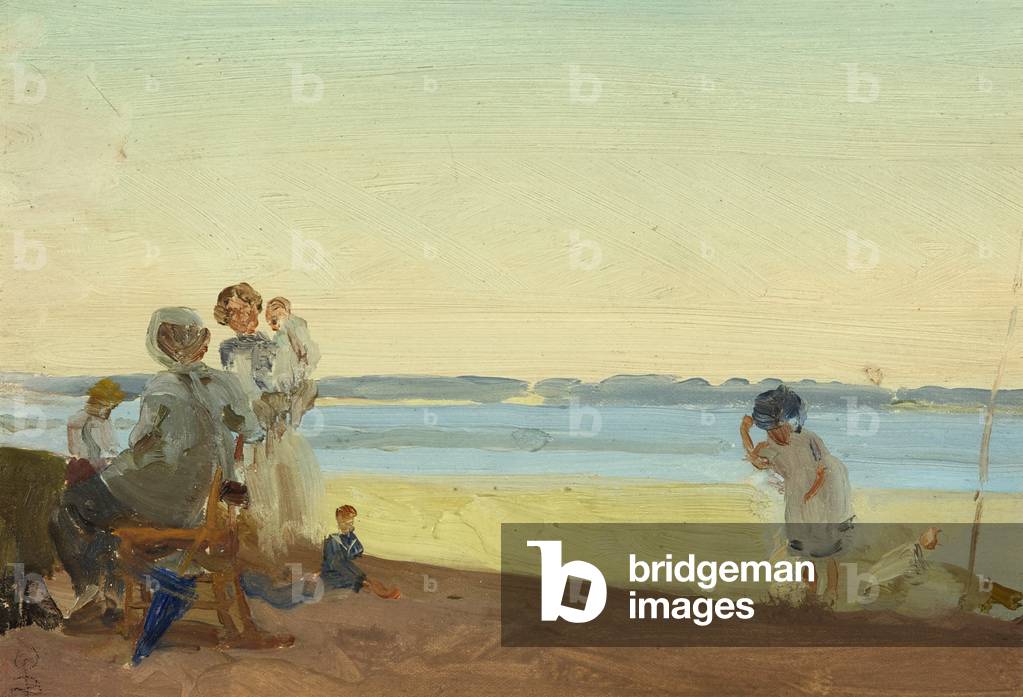 Immagine di Dipinto "sulla riva a Clifton" 1906 di Walter John Bayes