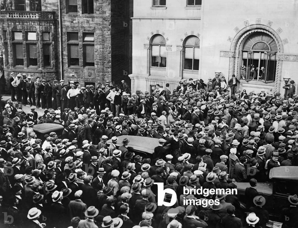 Immagine di Fotografia "Assemblea dei disoccupati a Union Town" 1931, b/w