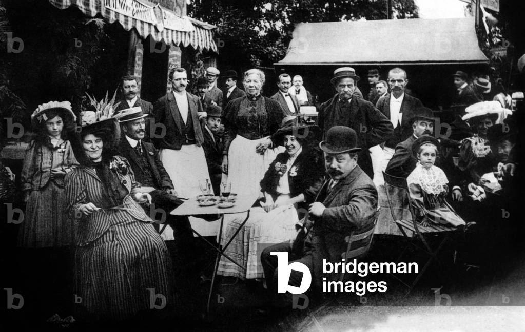 Immagine di Fotografia "La «Fete Des Loges» a Saint Germain En Laye" 1910 di Unknown photographer, b/w