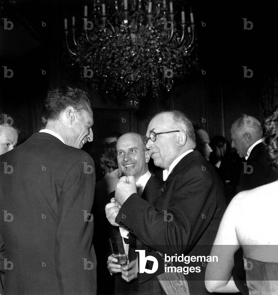 Image of Emmanuel D'Astier De La Vigerie (Former Member of Resistance) With