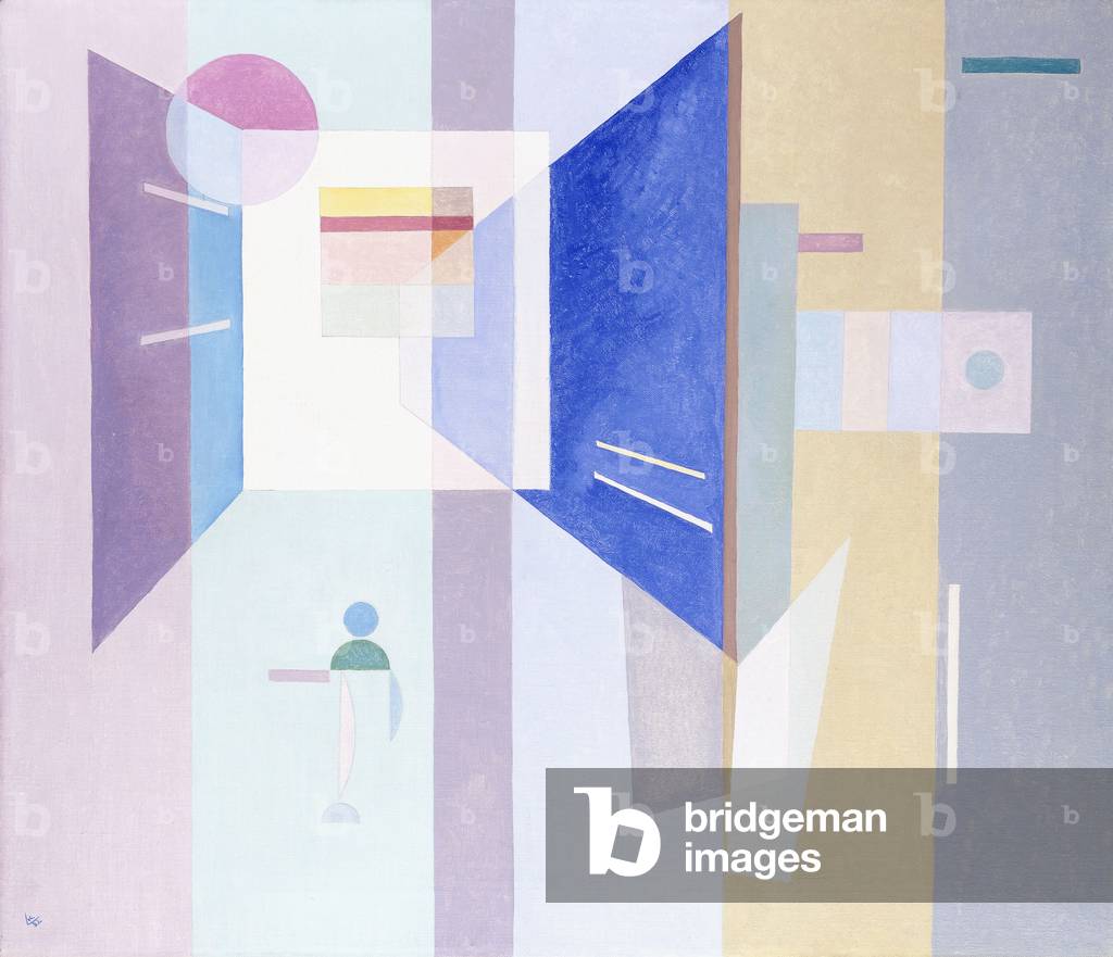 A destra-A sinistra, 1932 (olio su tela)