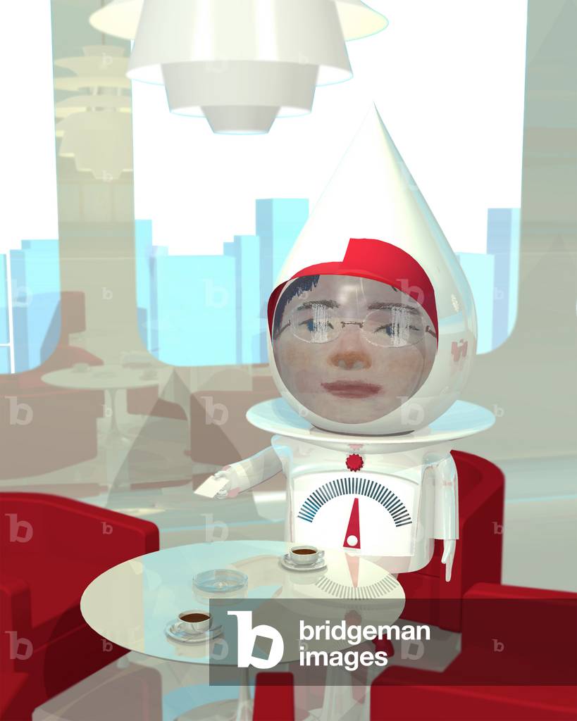 Bilancia uomo, 2020, (digitale)