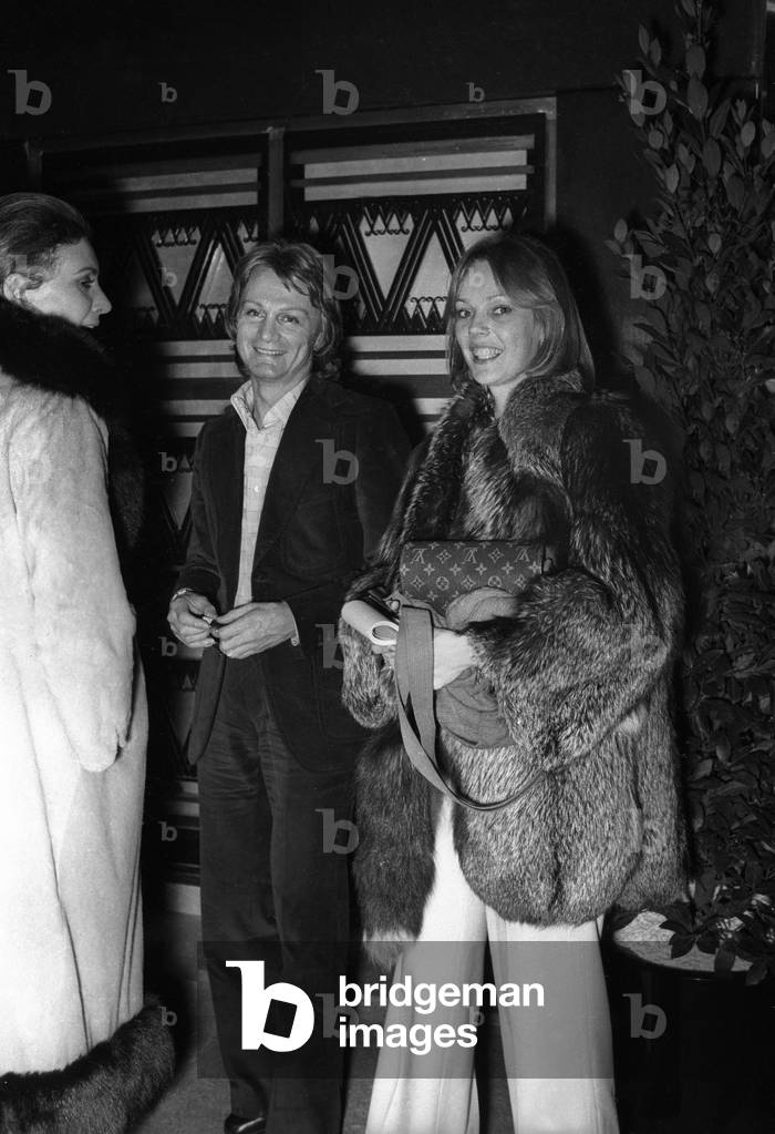Image of Photography depicting French singer Claude Francois on February 3 1974 by Giovanni Coruzzi, b/w