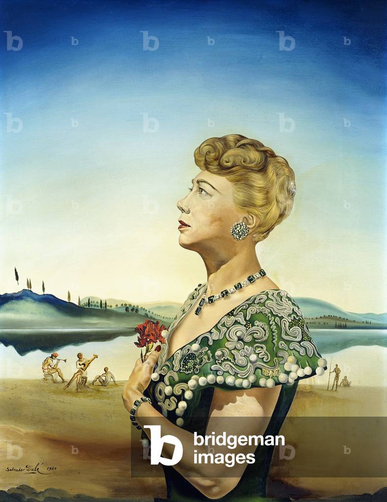 Porträt von Josephine Hartford Bryce, 1950 (öl auf leinwand)