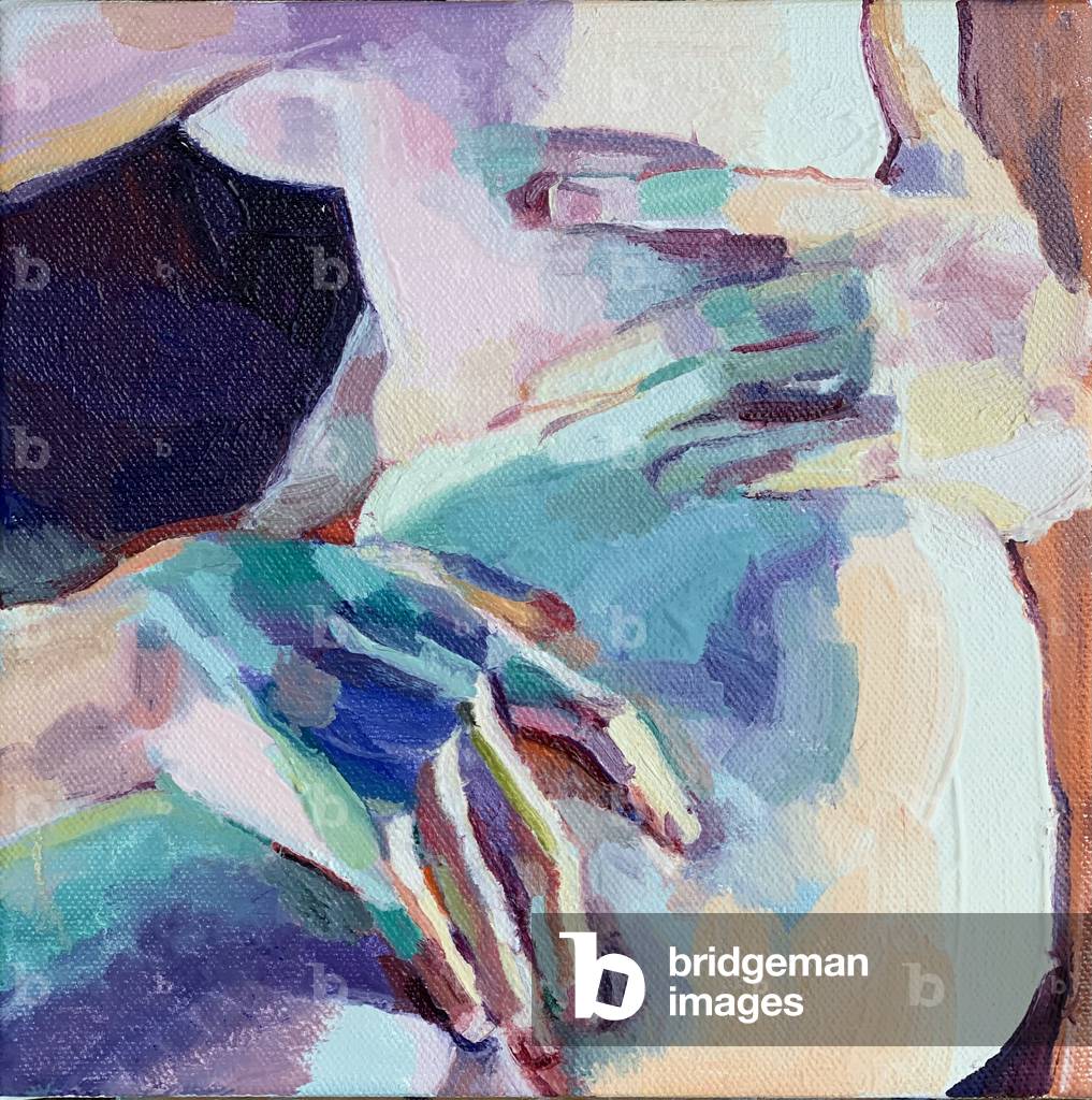 Hand 5, 2022 (Öl auf Leinwand)