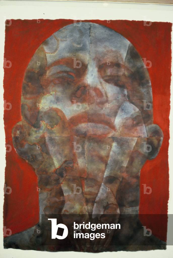 Alibi 2, 1998 (w/c su carta straccia)