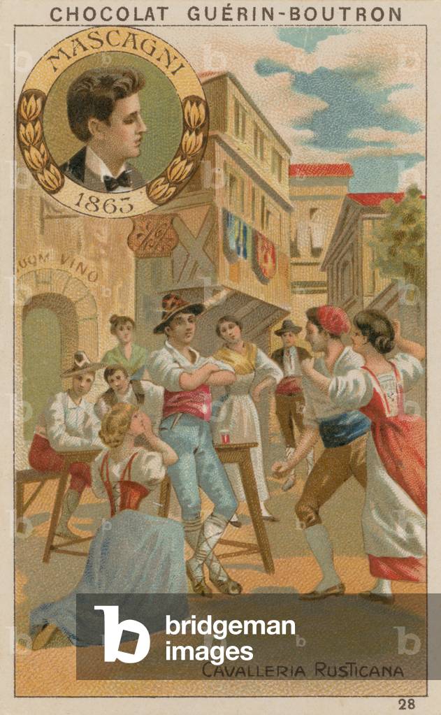 Mascagni, Cavalleria Rusticana (Chromolitho)