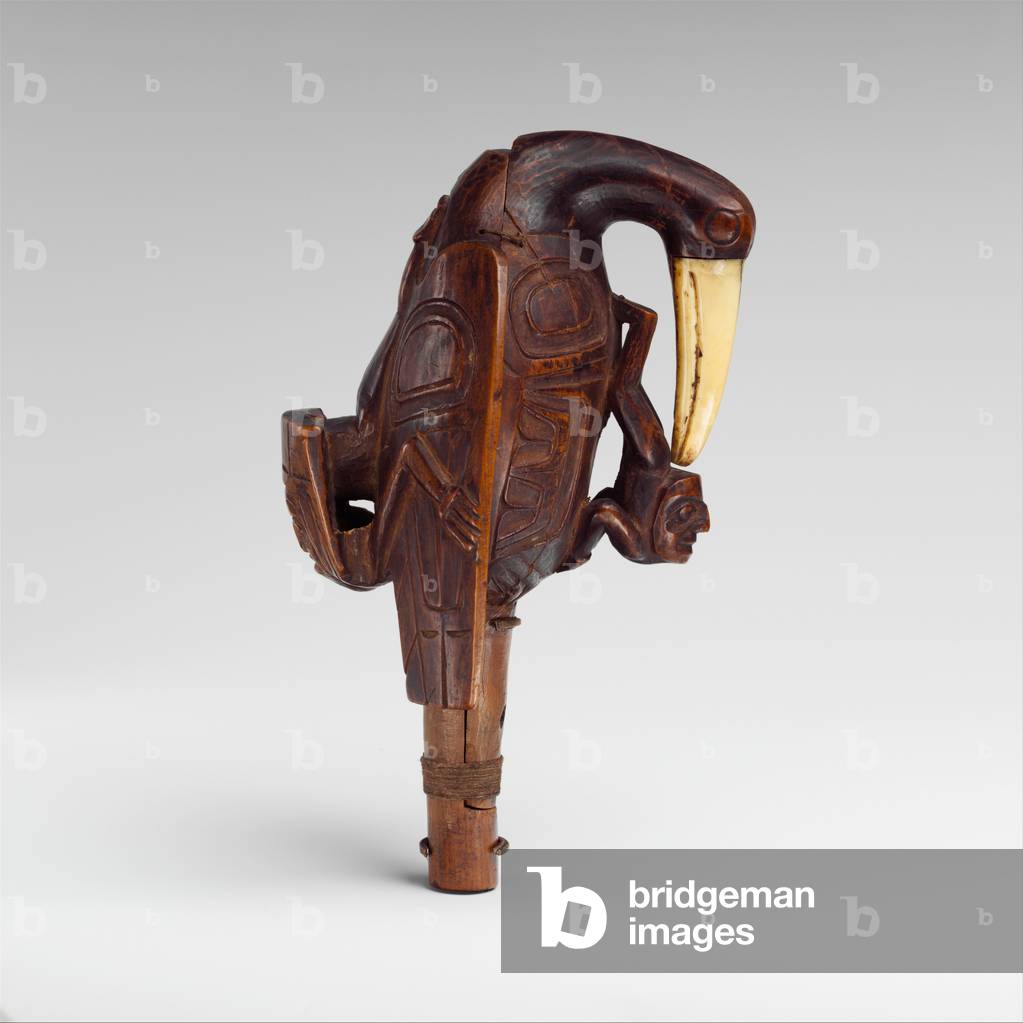 Raven Sonaglio, c.1840 (legno e avorio)