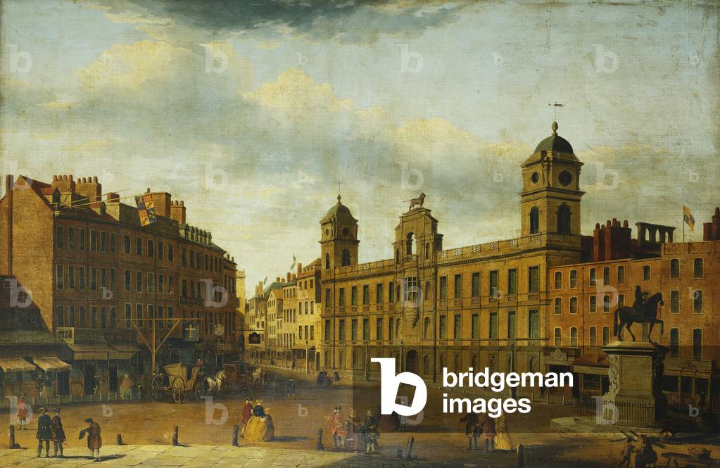 Vecchio Northumberland Casa, Charing Croce, (olio su tela)