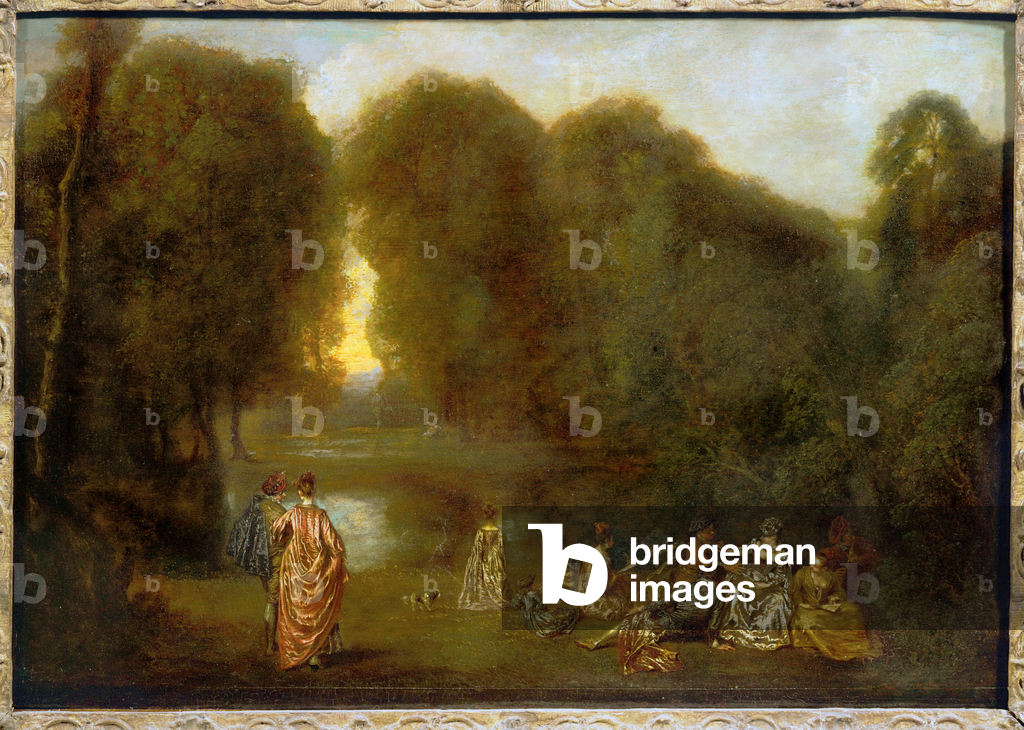 Compagnia in un parco (dipinto)