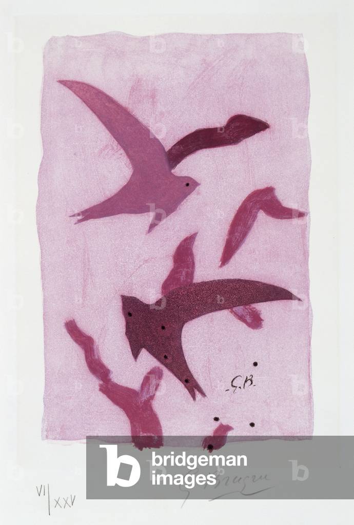 Oiseaux, c.1962 (acquaforte)