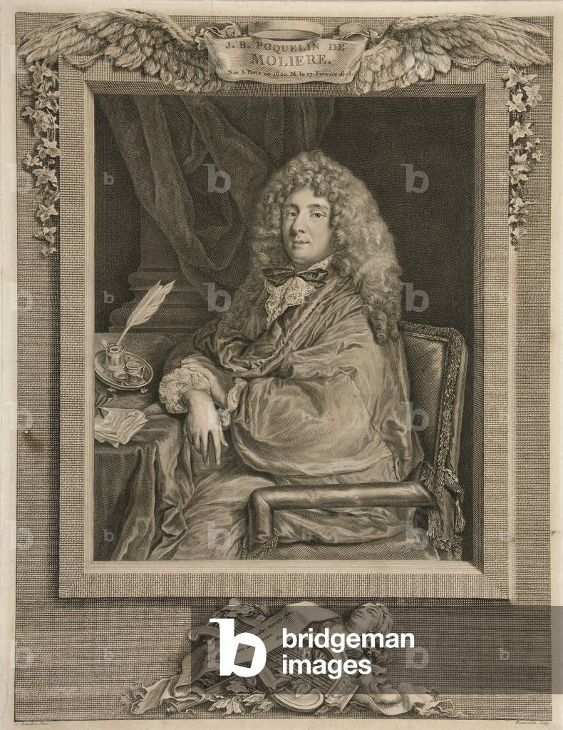 Molière, XVIII secolo (incisione)