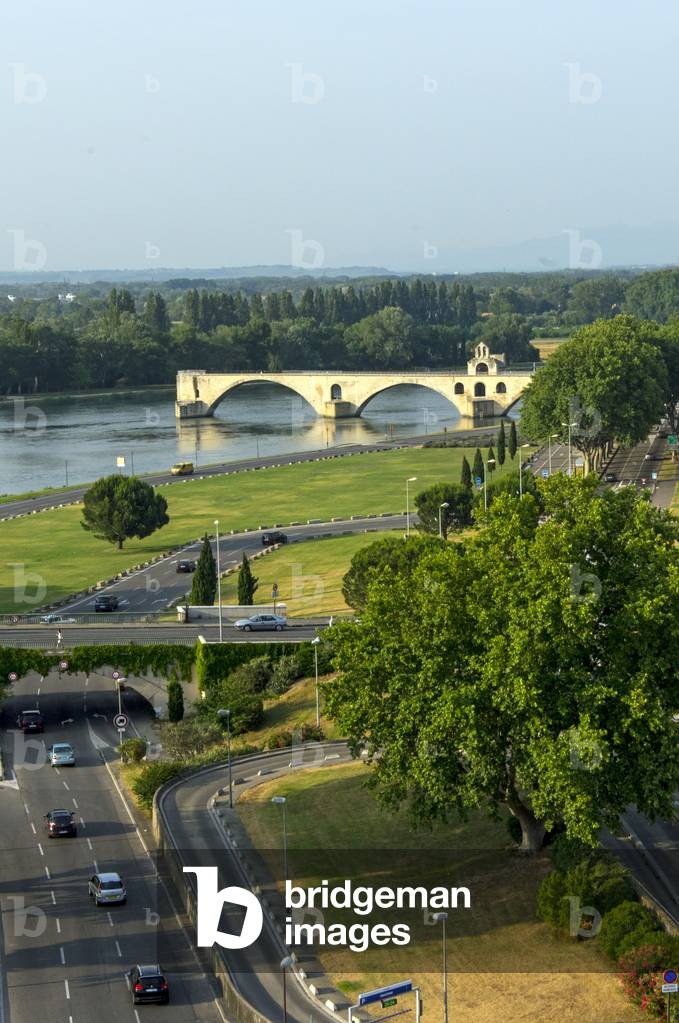 Bild von Fotografie "Pont d'Avignon" von Odile Noel