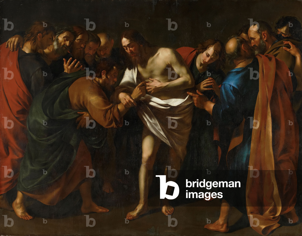 Immagine di Dipinto "L'Incredulità di San Tommaso" 1626 di Wouter Pietersz. II Crabeth