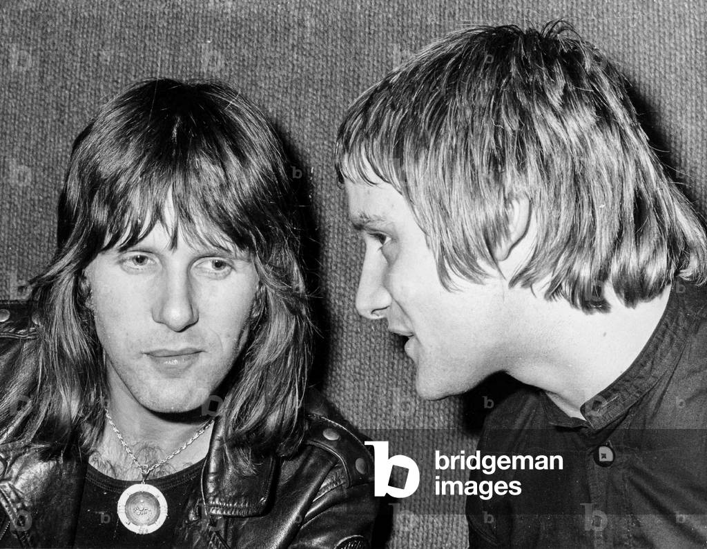 Image of Emerson Lake Et Palmer, Carl Palmer and Keith Emerson, 1974