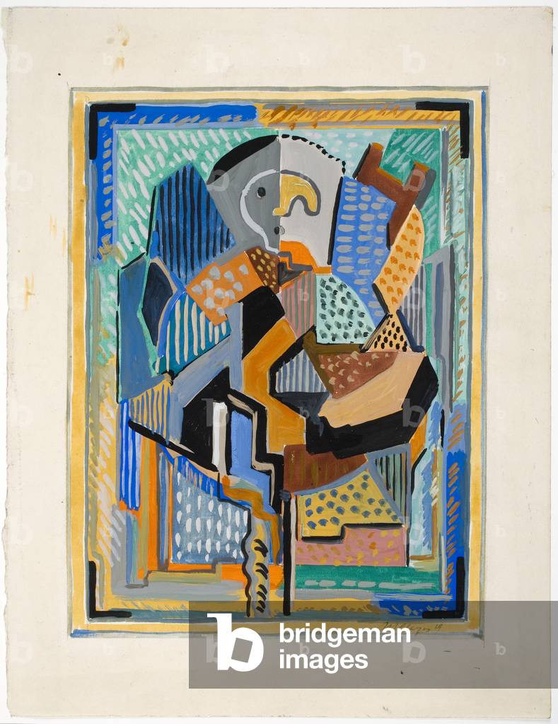 Seated Woman 1919 by Albert Gleizes