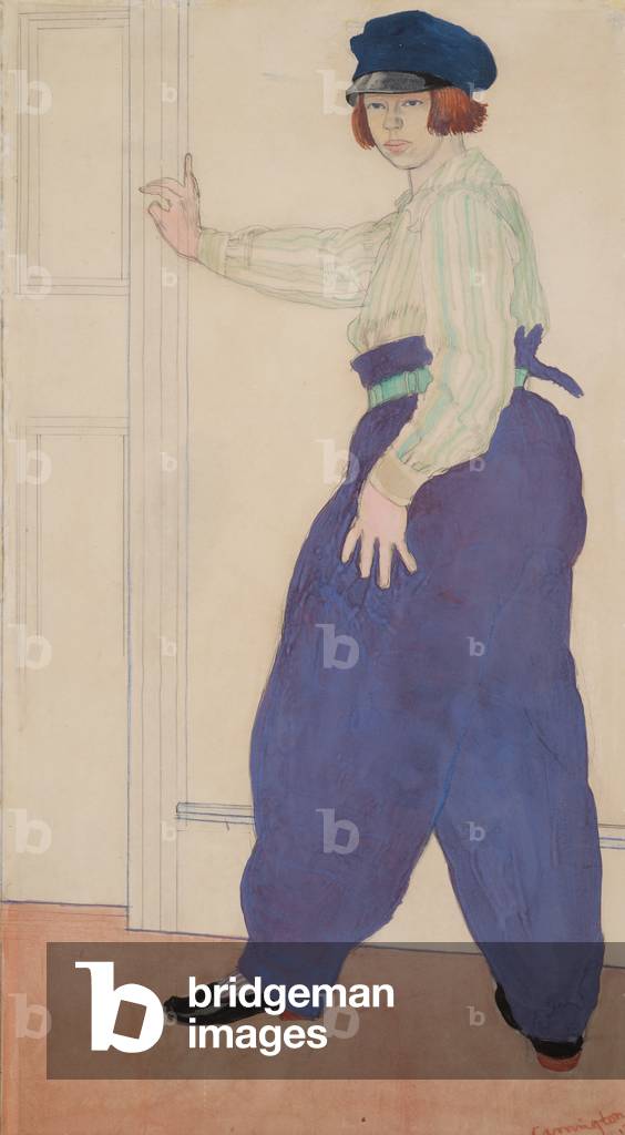 "Ritratto dell'artista" 1913 di Dora Carrington