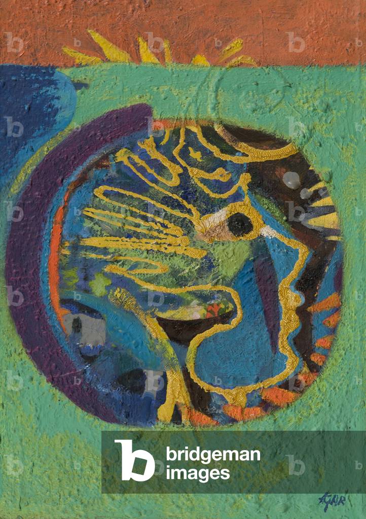 Profil, 1962 (Acryl auf Leinwand)