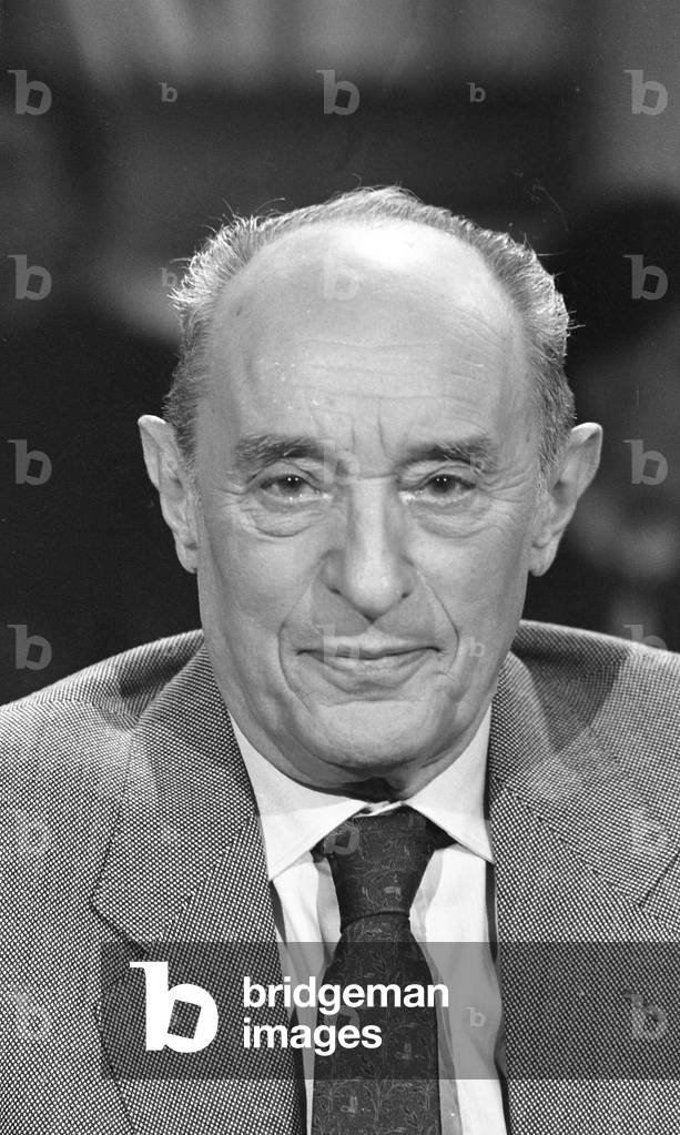 Bild von Fotografie "Pierre Boulle" 1988 von Louis Monier
