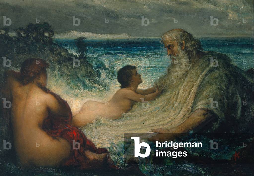 Image of Painting depicting Neptune's Daughter, c.1914 by Elliott Daingerfield