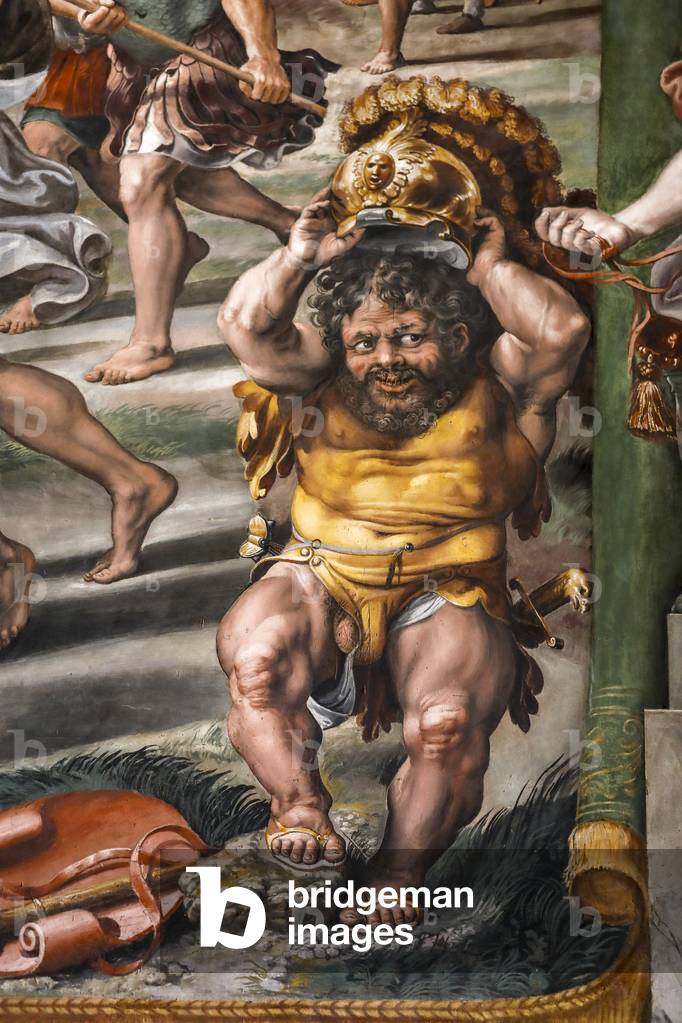 Bild von Gemälde "Adlocutio des römischen Kaisers Konstantin" 1517 von Raphael