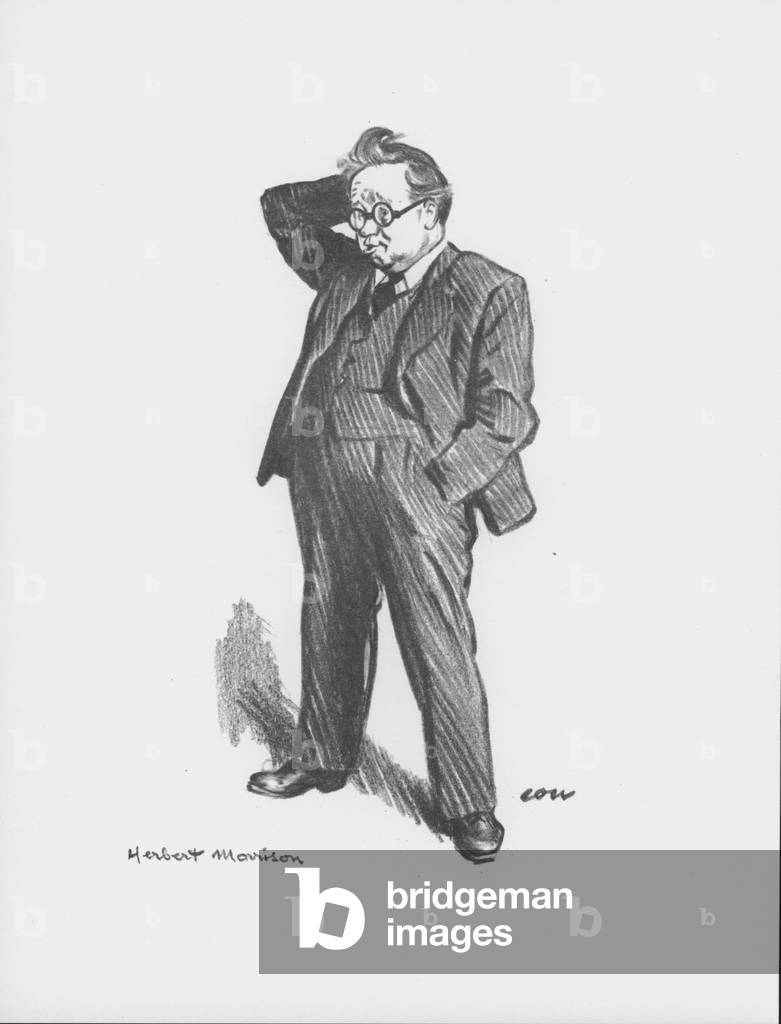 Herbert Morrison (litho)