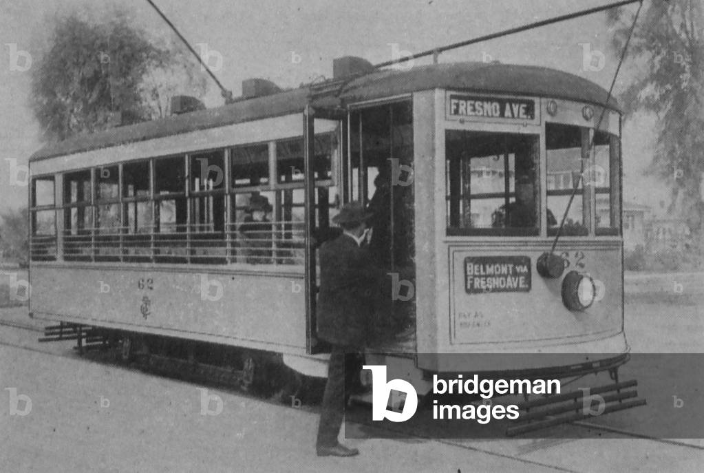 Westinghouse Electric And Manufacturing Safety Car, Numero 62, appartenente alla Fresno California Traction Co