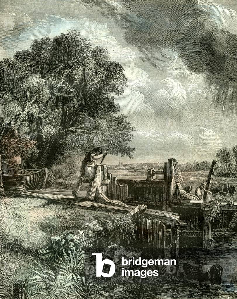 Flood Gates Sluice UK 1848