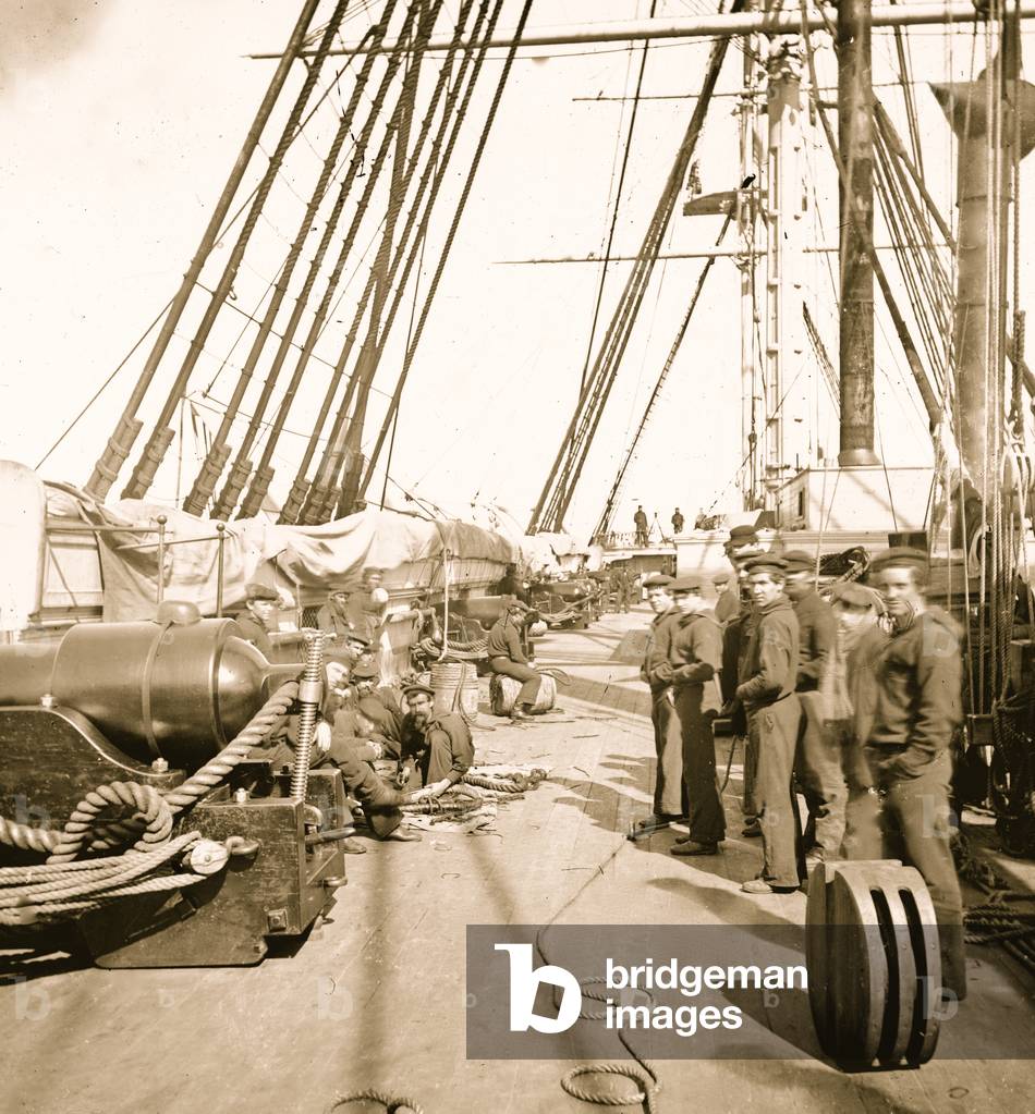 ON Board a Blocker 1864 (Foto)