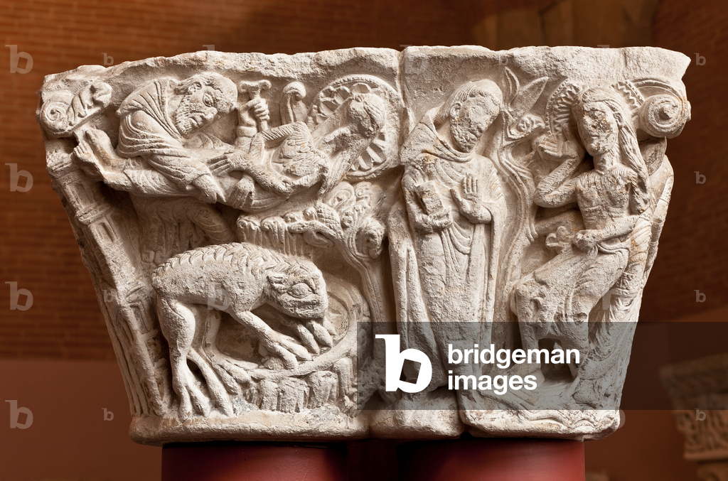 Immagine di Scultura "Leggenda di Santa Maria Egiziaca" 1101 di Bernard Bonnefon