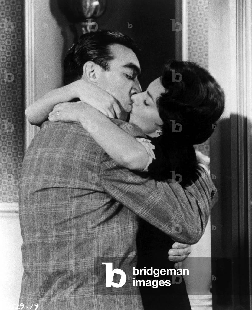 Immagine di Fotogramma "Anthony Quinn e Sophia Loren", b/w