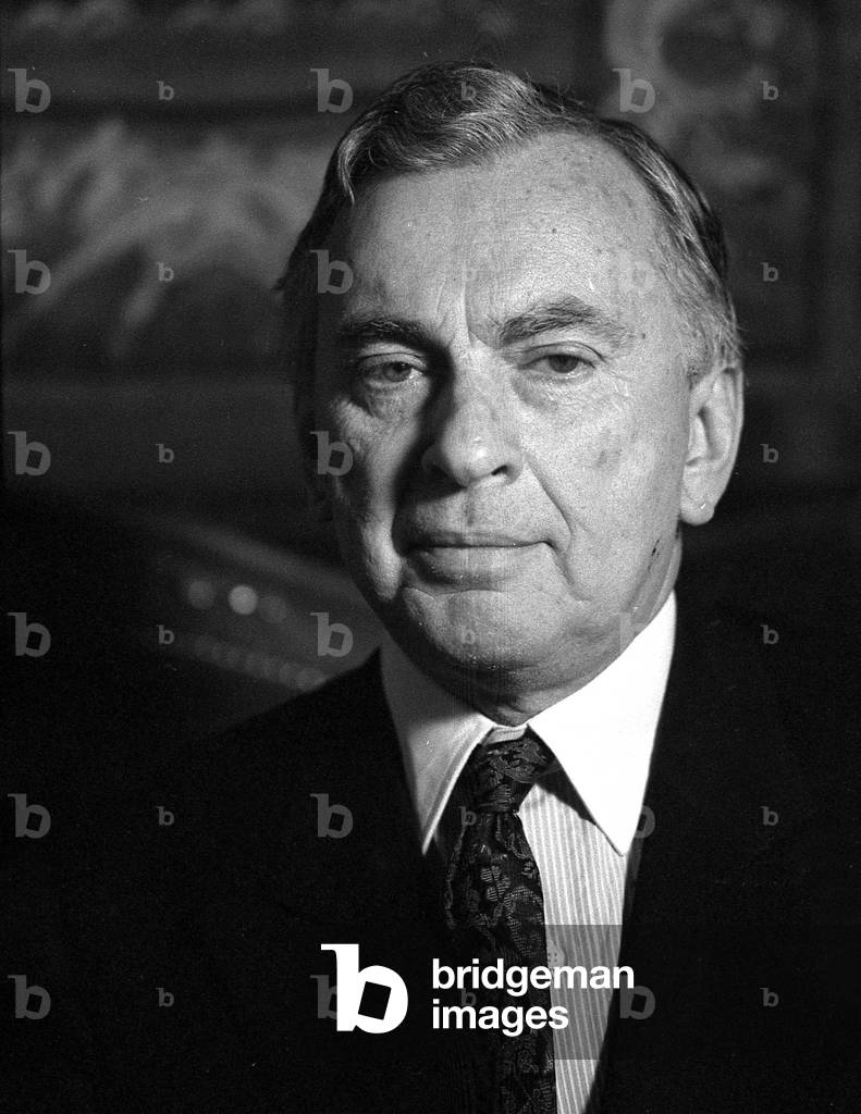 Image de Photographie représentant Gore Vidal par Louis Monier, b/w
