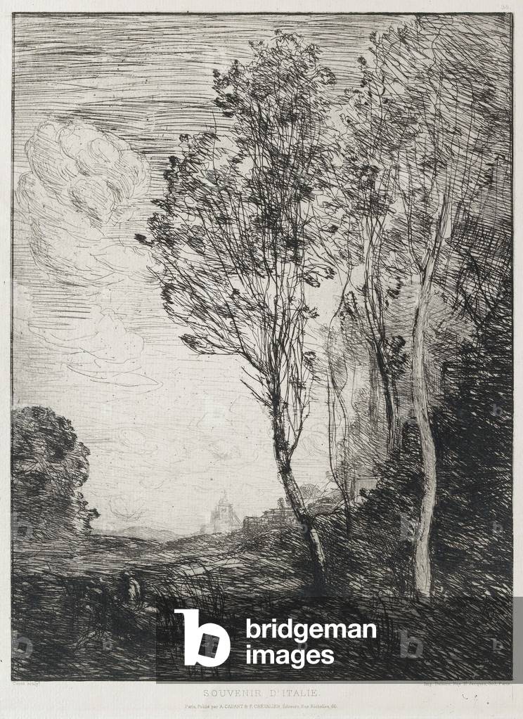 Souvenir d'Italie by Jean Baptiste Camille Corot