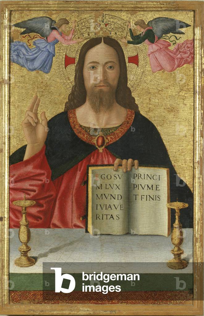 "Cristo benedicente" 1459 di Melozzo da Forli