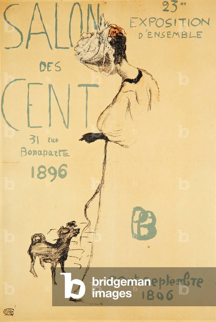 "Salon des Cent", 1896 di Pierre Bonnard