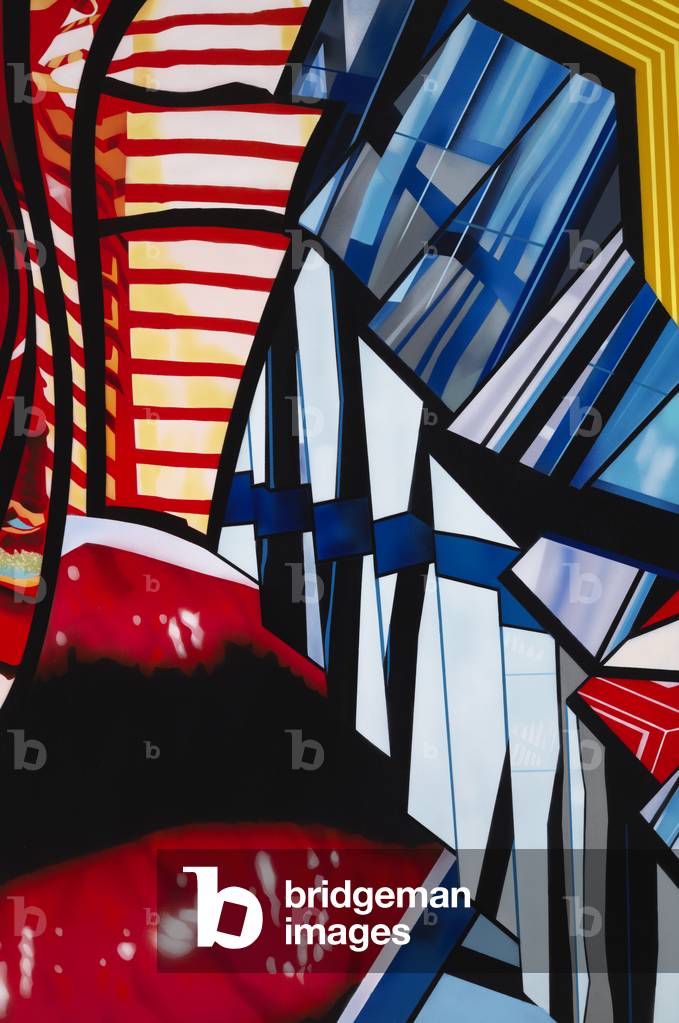 Bild von Gemälde "Lippen Reflektion (Öl auf Leinwand)" von Brendan Neiland