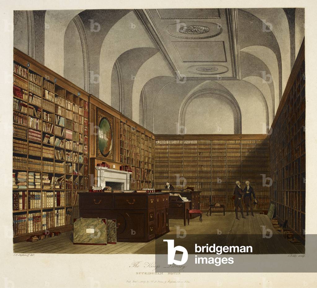 "Die King's Library", b/w