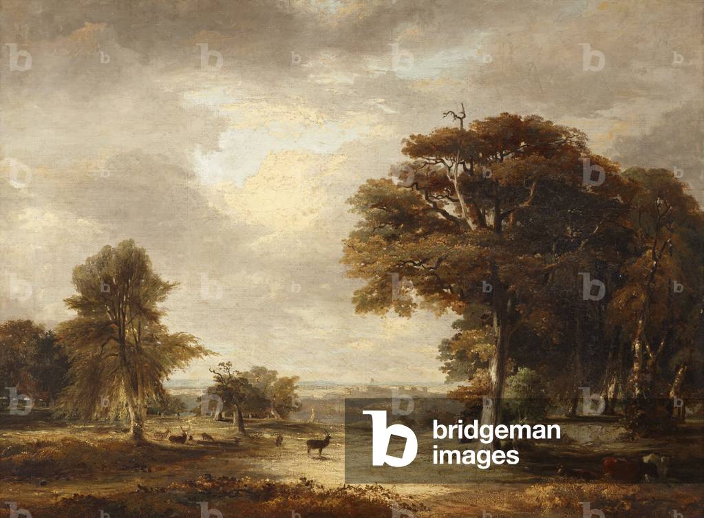 Bild von Gemälde "Fernblick auf Schloss Windsor" von William Ingalton